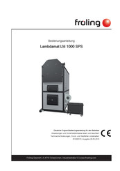 Froling Lambdamat LM 1000 SPS Bedienungsanleitung