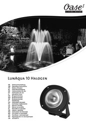 Oase LunAqua 10 Halogen Gebrauchsanleitung