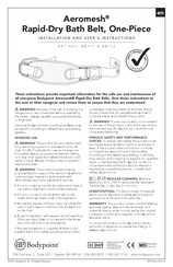 Bodypoint Aeromesh BB112 Installations- Und Bedienungsanleitung