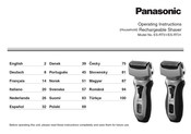 Panasonic ES-RT51 Bedienungsanleitung