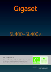 Gigaset SL400 Handbuch