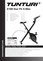 Tunturi X100 Star Fit X-Bike Benutzerhandbuch