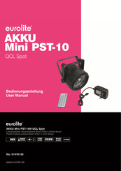EuroLite AKKU Mini PST-10 Bedienungsanleitung
