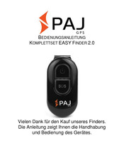 Paj EASY Finder 2.0 Bedienungsanleitung