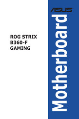 Asus ROG STRIX B360-F GAMING Handbuch