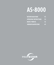 Protector AS-8000 Betriebsanleitung