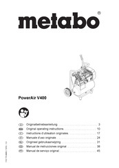 Metabo PowerAir V400 Originalbetriebsanleitung
