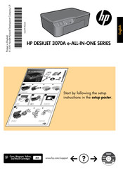 HP Deskjet 3070A e-All-in-One Einrichtungsanweisungen