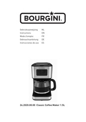 Bourgini 24.2020.00.00 Gebrauchsanleitung