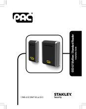 Stanley PAC Oneprox GS3-LF Mittelpfosten Installationsanleitung