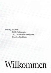 BenQ FP2091 Benutzerhandbuch