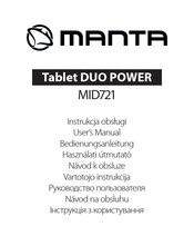 Manta DUO POWER MID721 Bedienungsanleitung