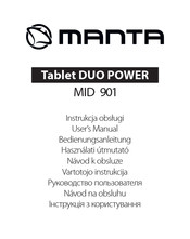 Manta DUO POWER MID 901 Bedienungsanleitung
