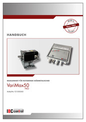 IBC control VariMax50 NG Handbuch