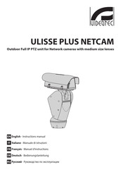 Videotec ULISSE PLUS NETCAM Bedienungsanleitung