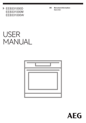 AEG EEB331000D Benutzerinformation