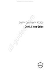 Dell OptiPlex FX130 Schnellstartanleitung