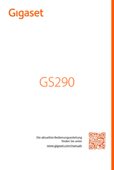 Gigaset GS290 Bedienungsanleitung
