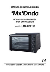 Mx Onda MX-HC2198 Benutzerhandbuch