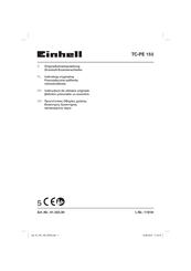 EINHELL TC-PE 150 Originalbetriebsanleitung