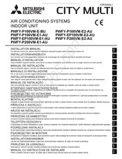 Mitsubishi Electric CITY MULTI PWFY-EP100VM-E1-AU Installationshandbuch