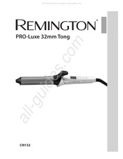 Remington PRO-Luxe 32mm Tong CI9132 Bedienungsanleitung