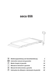Seca 656 Bedienungsanleitung Und Garantieerklärung