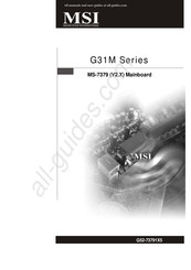 MSI G31M Serie Bedienungsanleitung