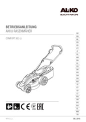 AL-KO COMFORT 38.5 Li Betriebsanleitung