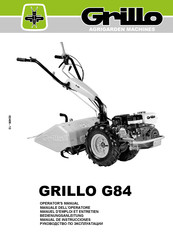 Grillo G84 Bedienungsanleitung