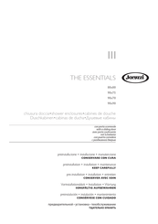 Jacuzzi The Essentials 90x70 Vorinstallationsblatt - Installation - Wartung