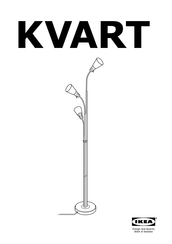 IKEA KVART Bedienungsanleitung
