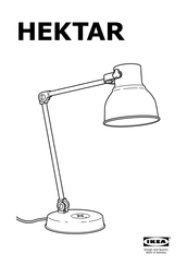 IKEA HEKTAR Bedienungsanleitung