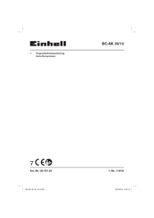 EINHELL BC-AK 35/10 Originalbetriebsanleitung