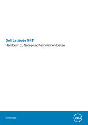 Dell Latitude 5411 Einrichtungshandbuch