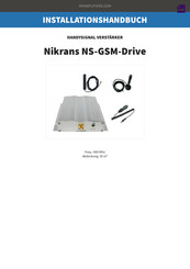 MyAmplifiers Nikrans NS-GSM-Drive Installationshandbuch