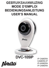 Alecto DVC-105IP Bedienungsanleitung