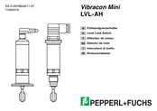 Pepperl+Fuchs Vibracon Mini LVL-AH Bedienungsanleitung