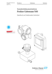 Endress+Hauser Proline Cubemass 500 Handbuch Zur Funktionalen Sicherheit
