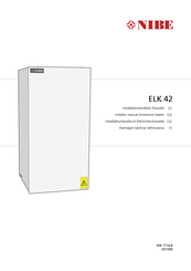 Nibe ELK 42 Installateurhandbuch