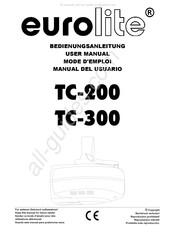 EuroLite TC-200 Bedienungsanleitung