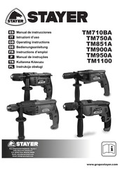 stayer TM851A Bedienungsanleitung