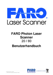 Faro Photon 80 Benutzerhandbuch