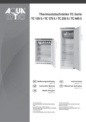 Aqualytic TC-Serie Bedienungsanleitung