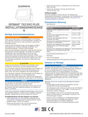Garmin GPSMAP 9x2 Plus Installationsanweisungen