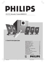 Philips A3.610 Acoustic Fusion/MMS316 Bedienungsanleitung