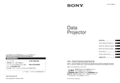 Sony VPL-EX246 Kurzreferenz