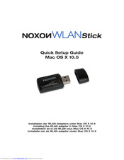 Noxon Mac OS X 10.5 Kurzanleitung