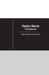 Msi Optix-Series Bedienungsanleitung