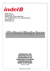 Indel B TB100 Steel Bedienungsanleitung